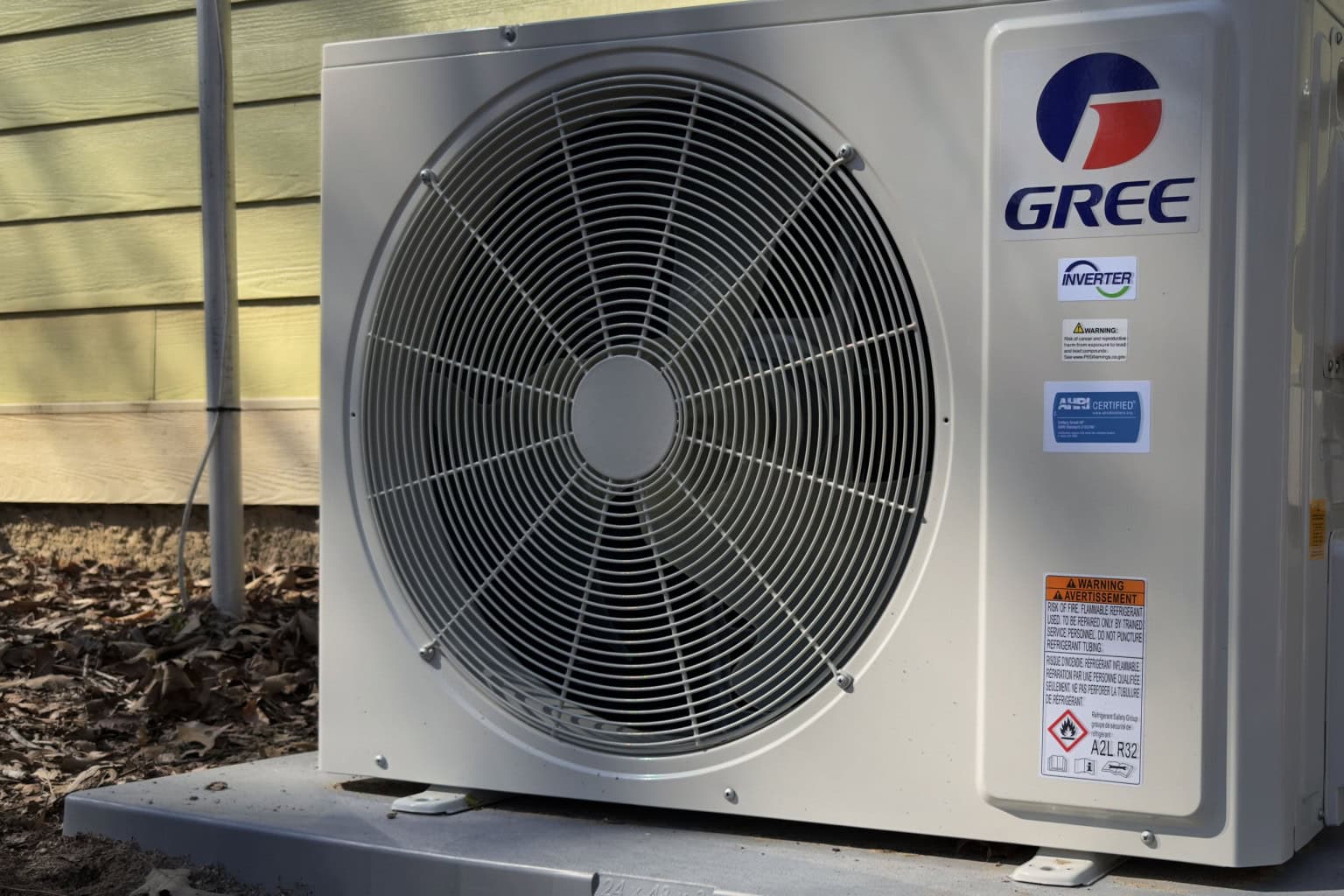Dual ductless mini split condensers installed for garage remodel — Greer SC Dual ductless mini split condensers installed for garage remodel by Firefly Air Greer SC