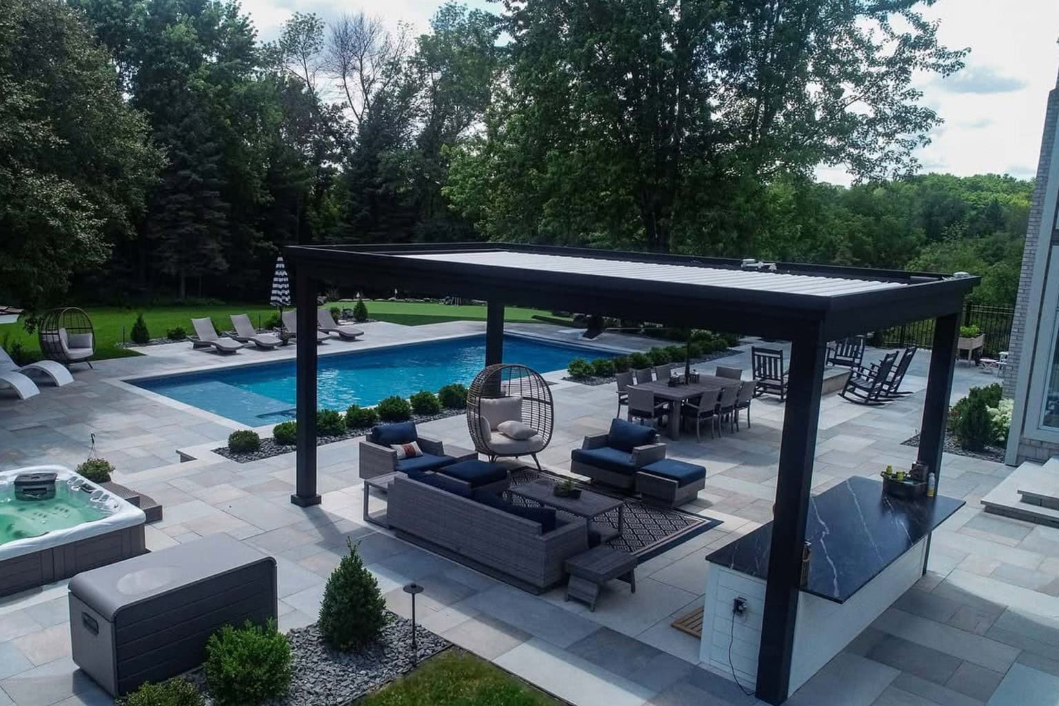 Firefly Pergola Installation — Anderson SC Pergola installation project by Firefly in Anderson, South Carolina